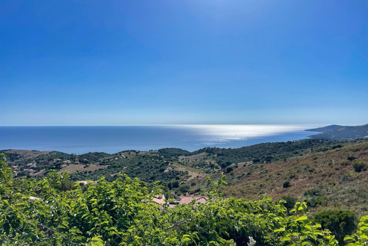 villa proche tiuccia vue mer