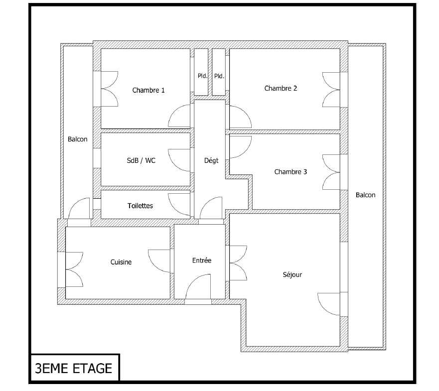 plan appartement f4 moncey